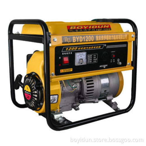 1kW Portable Gasoline Generator, 50Hz/220V, Made in China, 100% Copper Line